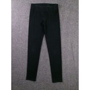 LOFT Outlet Leggings Womens XS Black Cotton Spandex Stretch Pull On Ankle Skinny